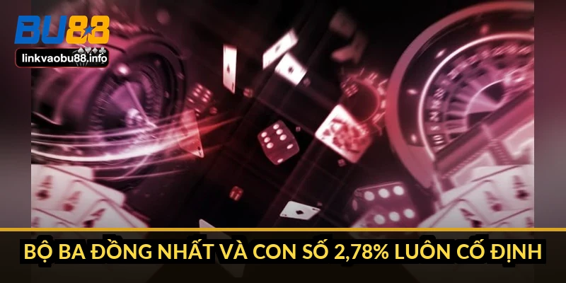 Tài xỉu MD5 là gì và cách tự kiểm chứng kết quả từng ván 3 Bộ ba đồng nhất và con số 2,78% luôn cố định