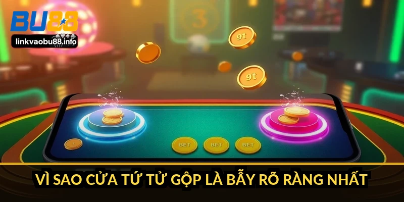 Xóc đĩa online: luật chơi, 6 cửa cược và tỷ lệ trả thật 3 Vì sao cửa Tứ tử gộp là bẫy rõ ràng nhất