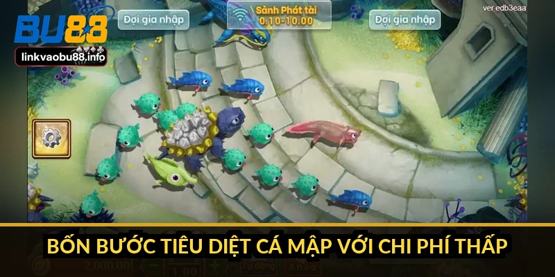 Tiêu diệt cá mập cần bao nhiêu đạn theo từng cấp súng 3 Bốn bước tiêu diệt cá mập với chi phí thấp