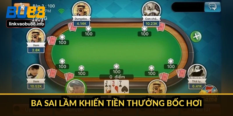 Khuyến mãi BU88: 6 gói thưởng và gói nào thực sự đáng nhận 3 Ba sai lầm khiến tiền thưởng bốc hơi
