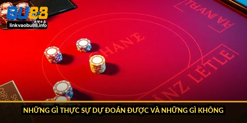 Nghe vị xóc đĩa có thật không: câu trả lời và cơ sở vật lý 4 Những gì thực sự dự đoán được và những gì không